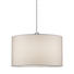 SCHIENENSYSTEM-LEUCHTENSCHIRM - Creme, Design, Textil (45,4/26cm) SCHIENENSYSTEM-LEUCHTENSCHIRM - Creme, Design, Textil (45,4/26cm)