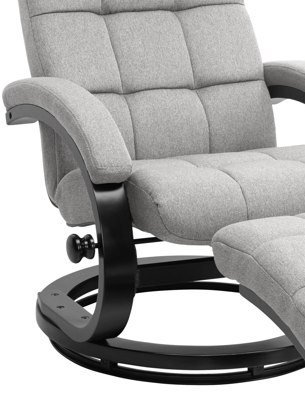 RELAXSESSELSET Holz, Metall, Textil Schwarz, Beige  - Beige/Schwarz, Modern, Holz/Textil (67/78/94cm) - MID.YOU