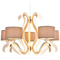 VISEČA NIHALNA SVETILKA  Ambrosia   60/60/180 cm         E14 - zlate barve/črna, Konvencionalno, kovina (60/60/180cm)