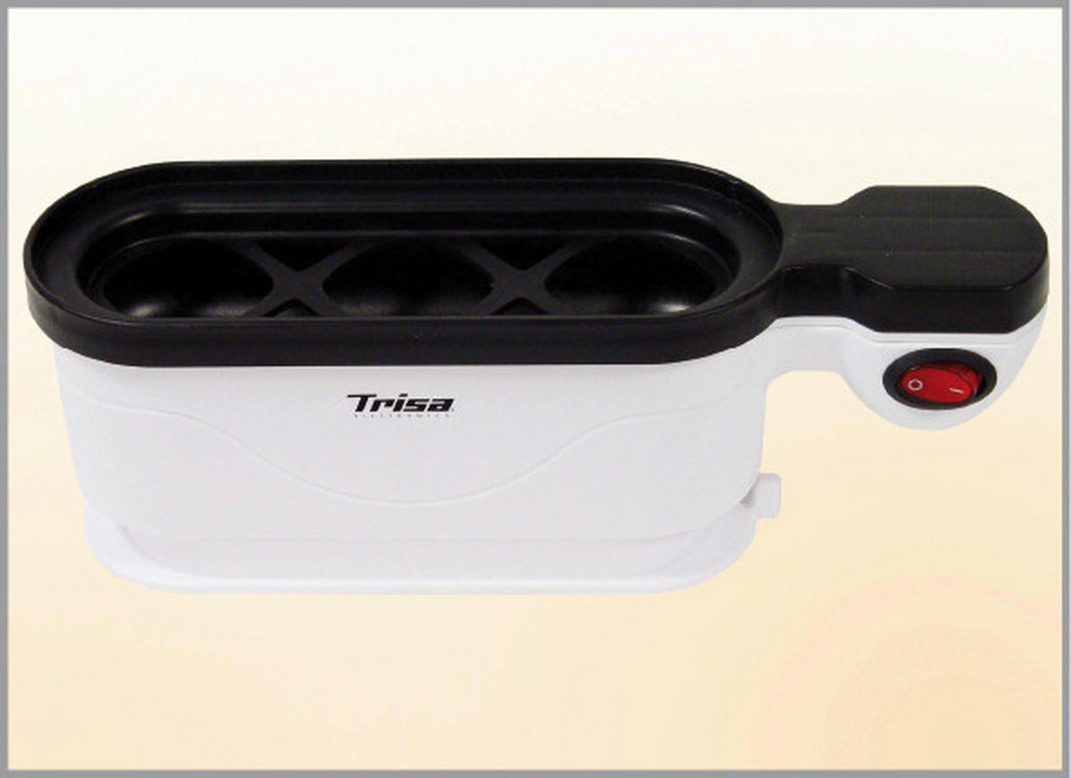 EIERKOCHER - Weiss, Modern, Kunststoff (23/6/13cm) - Trisa Electronics