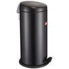 ABFALLSAMMLER CAPBOY MAXI 22 L  - Edelstahlfarben/Schwarz, KONVENTIONELL, Kunststoff/Metall (27/60cm) - Wesco