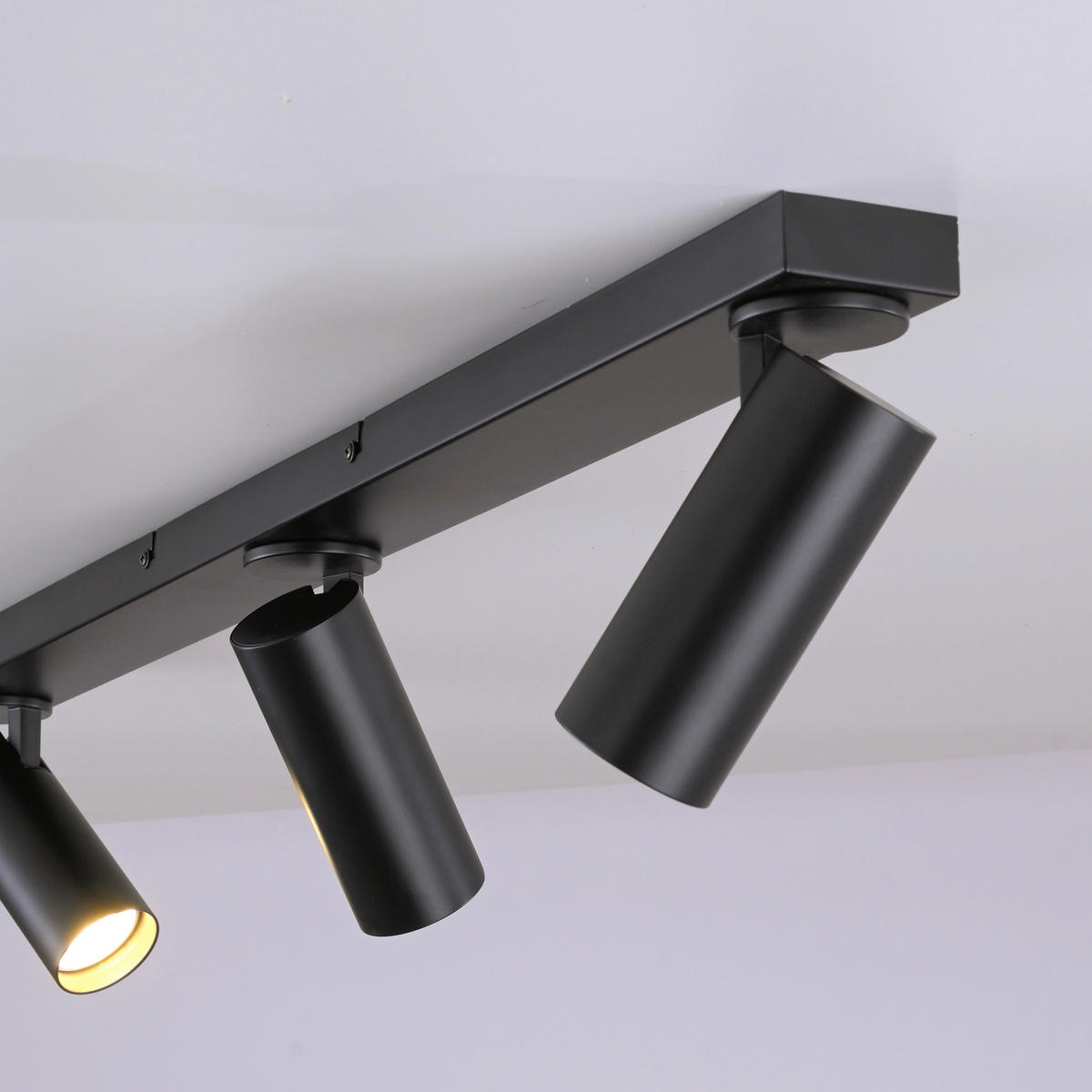 LED-DECKENLEUCHTE 99/25/16,5 cm   - Schwarz, KONVENTIONELL, Kunststoff/Metall (99/25/16,5cm) - Schöner Wohnen