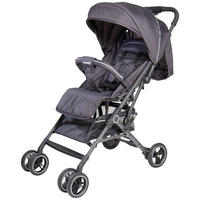 KIŠOBRAN KOLICA  Porto  - tamnosiva/siva, Osnovno, tekstil/metal (96/49/99cm) - My Baby Lou