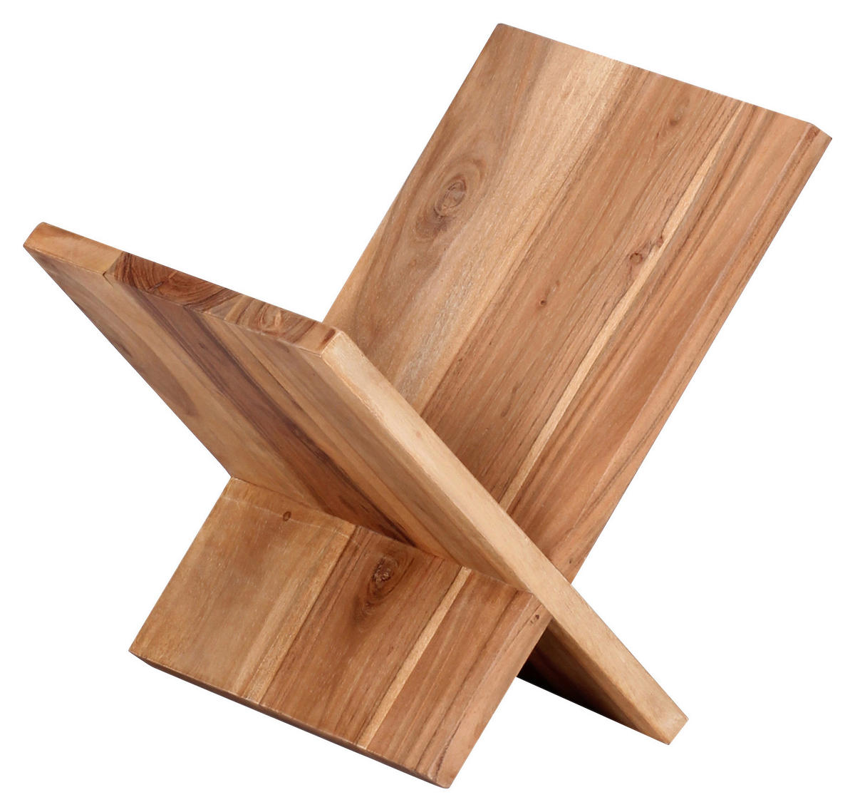 ZEITUNGSSTÄNDER 29/31/28 cm  - Akaziefarben, MODERN, Holz (29/31/28cm) - MID.YOU