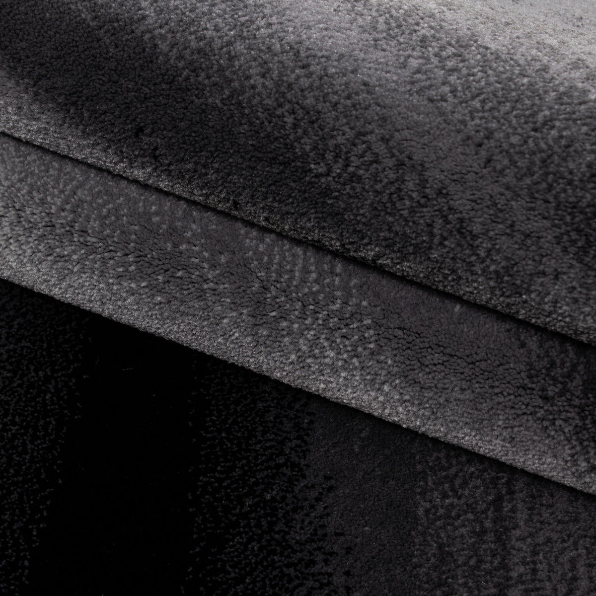 WEBTEPPICH 200/290 cm Miami Schwarz  - Schwarz, Trend, Textil (200/290cm) - Novel