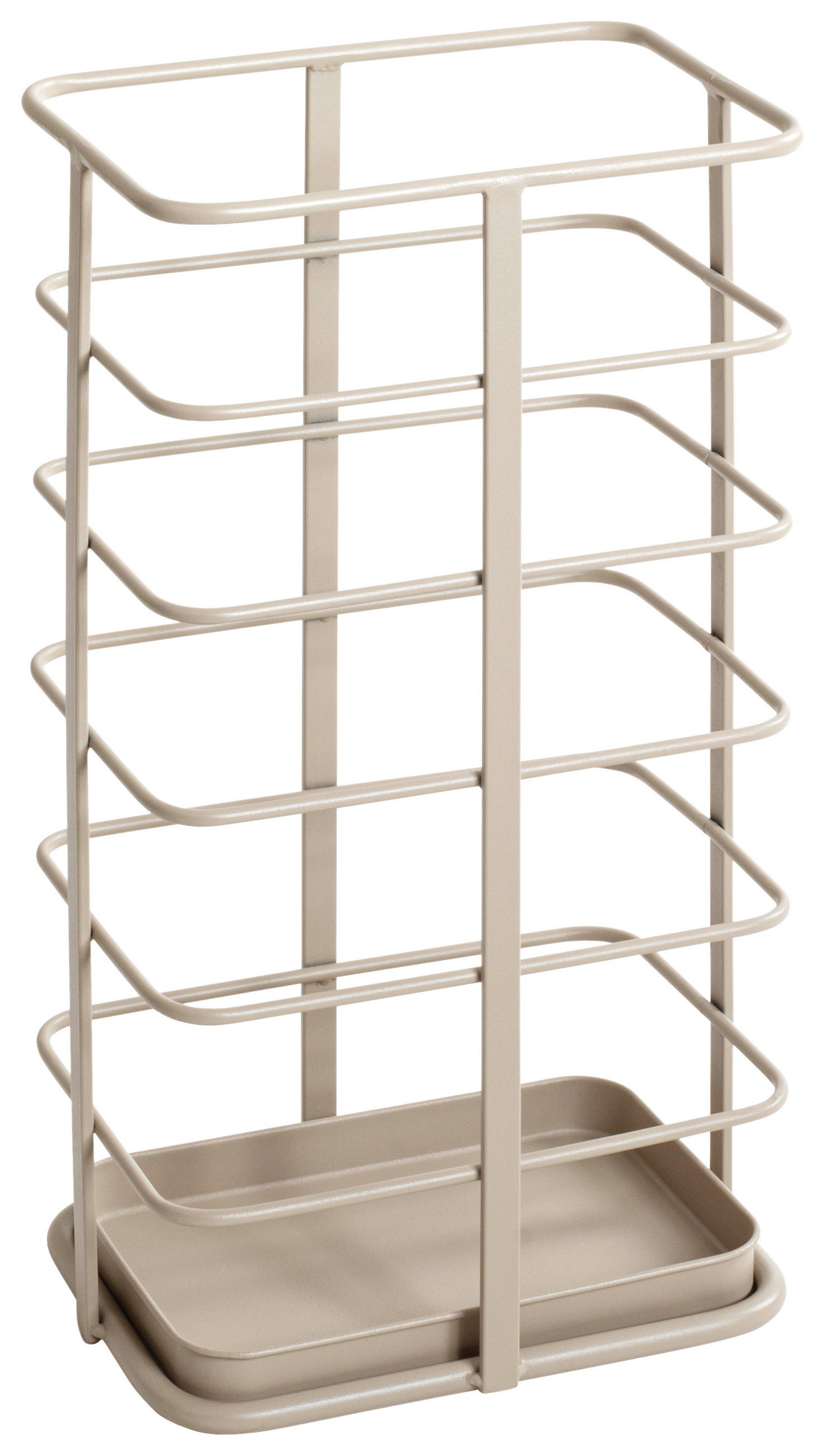 SCHIRMSTÄNDER Metall Hellgrau  - Hellgrau, Design, Metall (28/50/20cm)