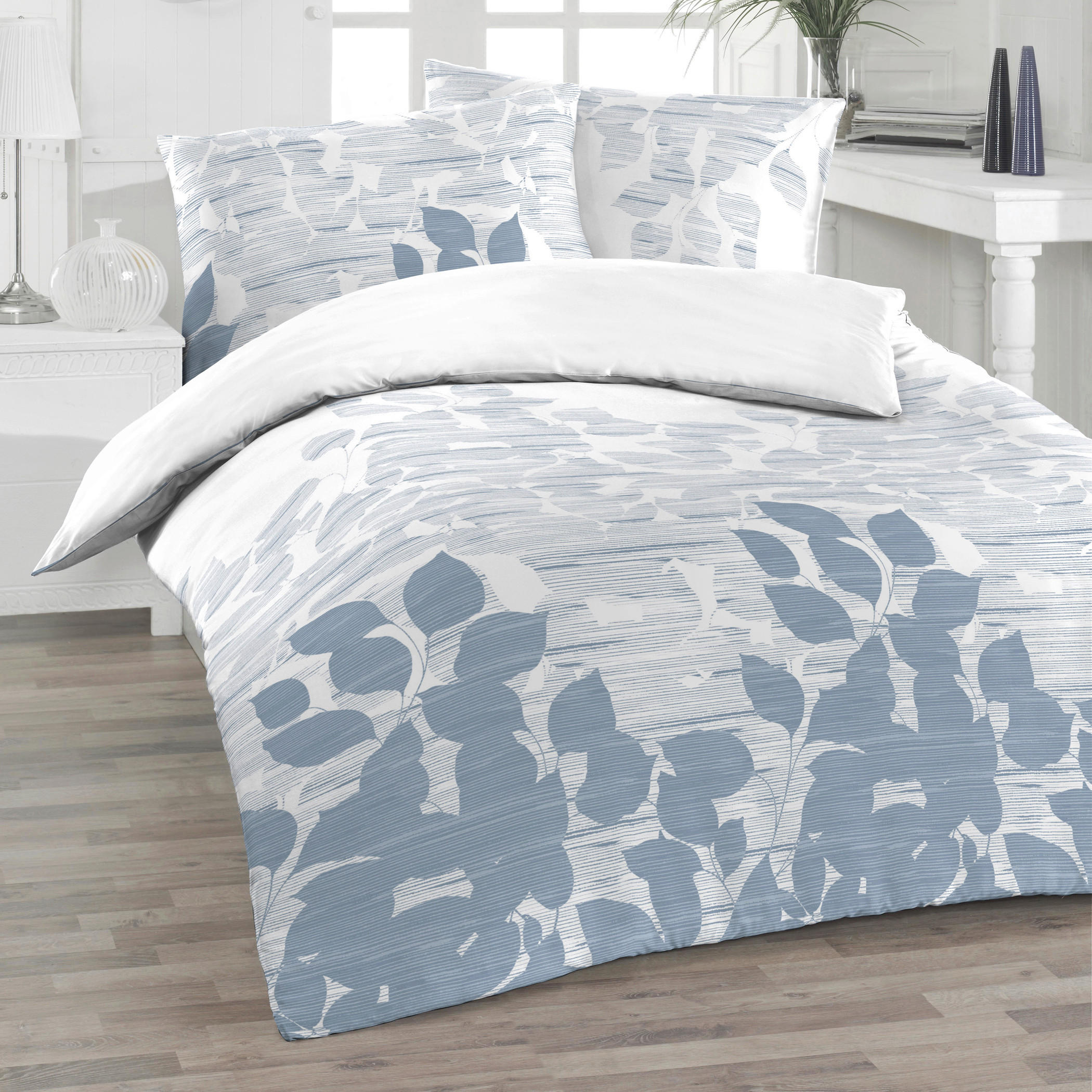 BETTWÄSCHE Flanell 140/200 cm  - Dunkelblau, Design, Textil (140/200cm) - Florella