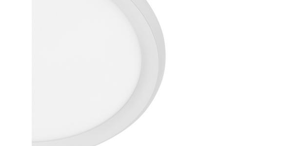 LED-DECKENLEUCHTE 30/3,5 cm   - Weiß, Basics, Kunststoff (30/3,5cm) - Novel