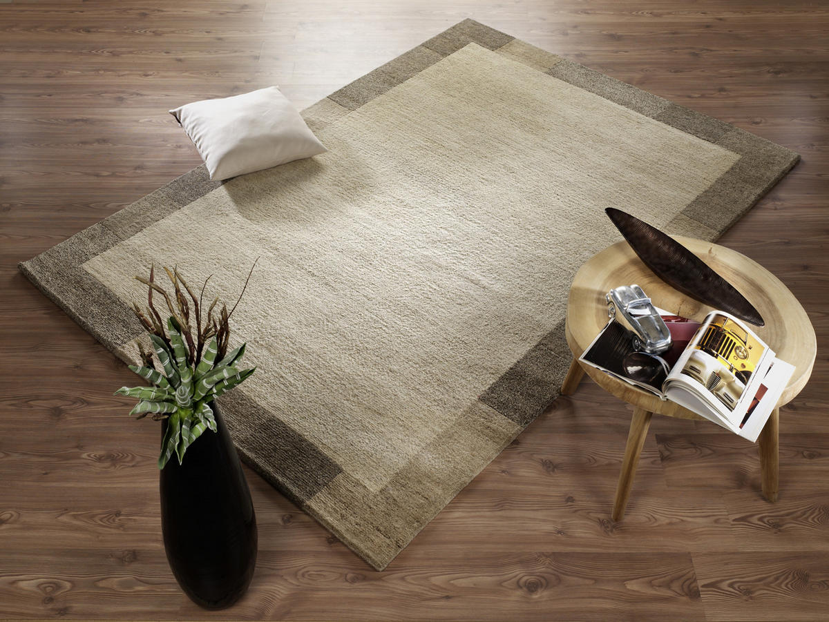 WOLLTEPPICH 200/300 cm Avantgard Lima Naturfarben  - Naturfarben, Basics, Textil (200/300cm) - Cazaris