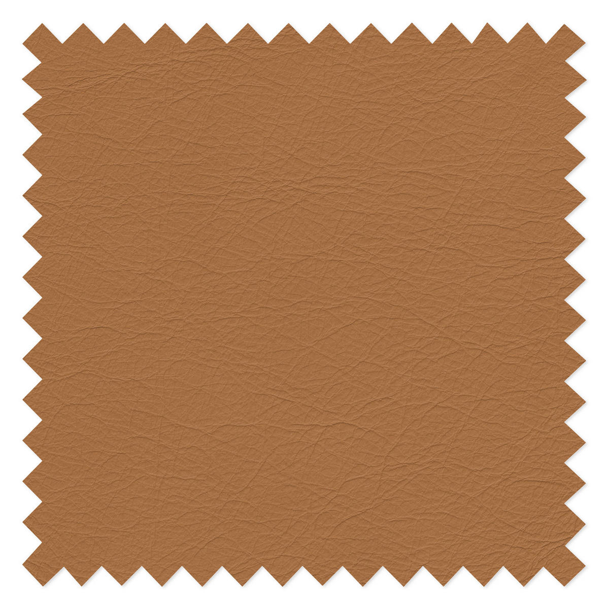 ECKSOFA  in Echtleder Cognac  187/295 cm  - Chromfarben/Cognac, Design, Leder/Metall (187/295cm) - Livetastic
