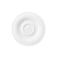TANIERIK POD ŠÁLKU NA ESPRESS porcelán keramika 12 cm - biela, Konventionell, keramika (12cm) - Seltmann Weiden