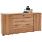 SIDEBOARD 188/90/45 cm  - Dunkelgrau/Schwarz, Design, Holz/Metall (188/90/45cm) - Valnatura