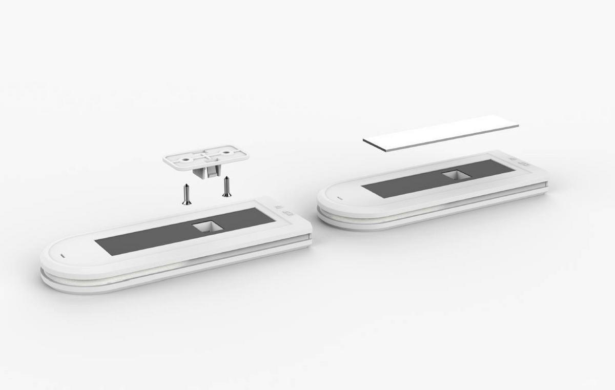 UNTERBAULEUCHTEN-SET TINT 5,5/1,5/15 cm  - Weiß, Basics, Kunststoff (5,5/1,5/15cm) - Tint