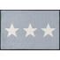 FUßMATTE 50/75 cm Stern Grau, Weiß - Weiß/Grau, Basics, Kunststoff/Textil (50/75cm) - Esposa FUßMATTE 50/75 cm Stern Grau, Weiß - Weiß/Grau, Basics, Kunststoff/Textil (50/75cm) - Esposa