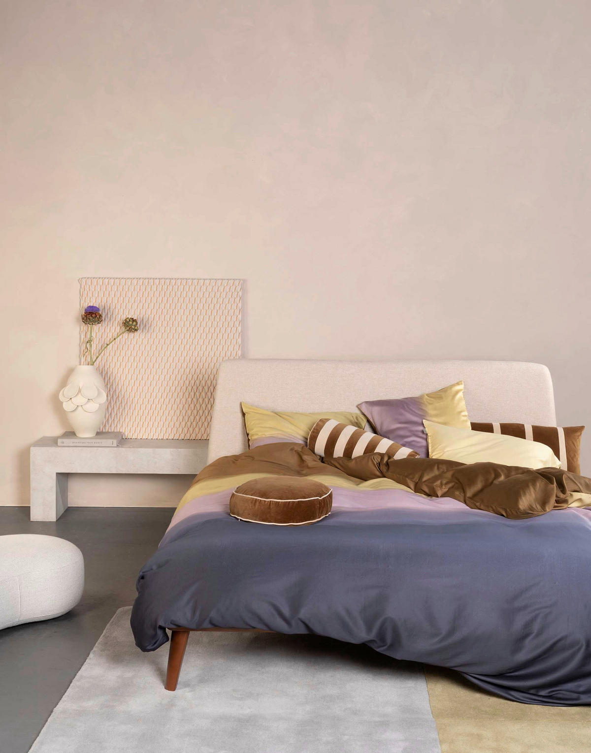 BETTWÄSCHE Seraphina Satin 135/200 cm  - Multicolor, KONVENTIONELL, Textil (135/200cm) - Essenza