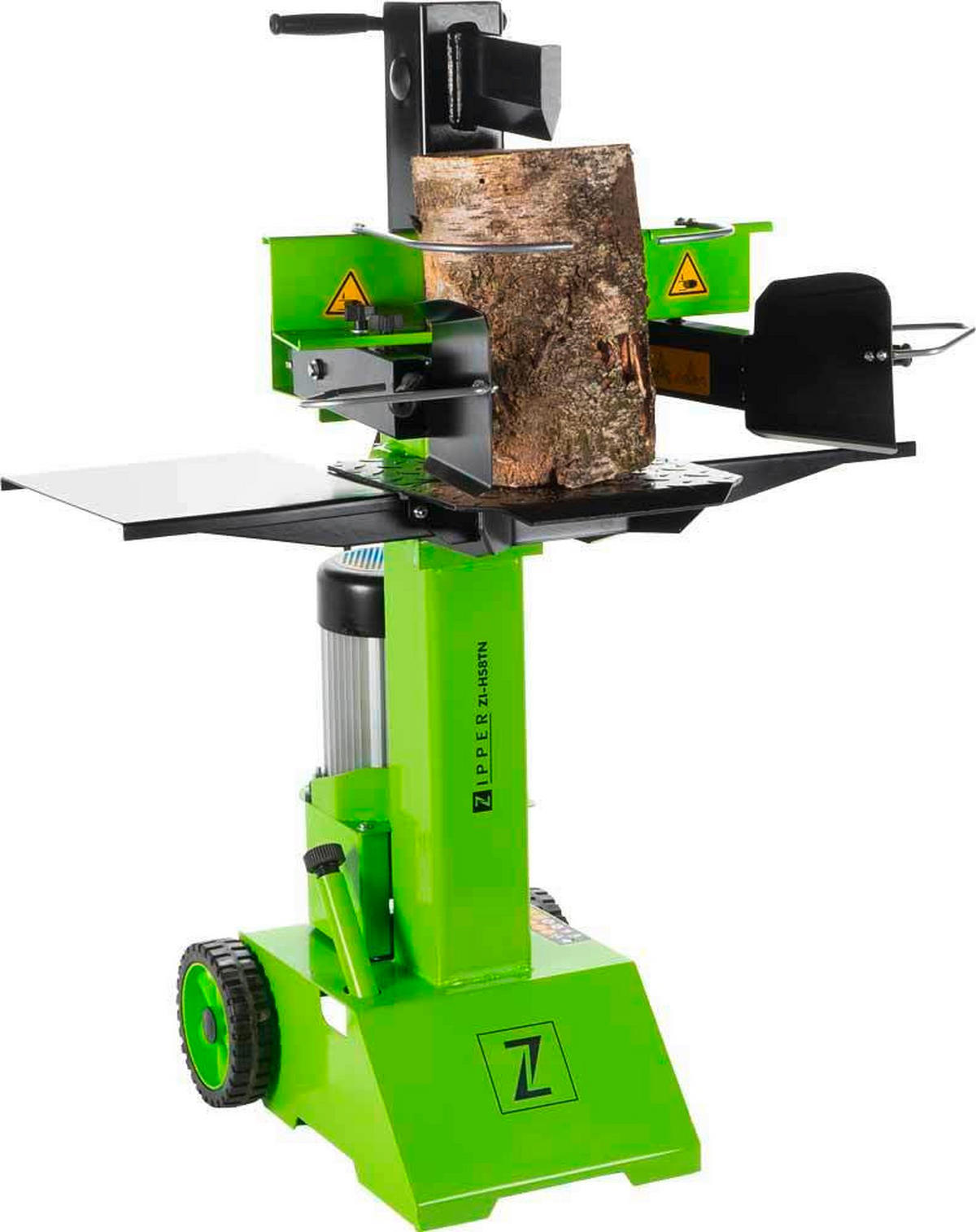 HOLZSPALTER  - Grün, Basics, Metall (93,5/150/84,5cm) - Zipper