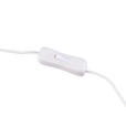 LED-DEKOLEUCHTE Football 23/24 cm  - Weiß, LIFESTYLE, Kunststoff/Metall (23/24cm) - Novel
