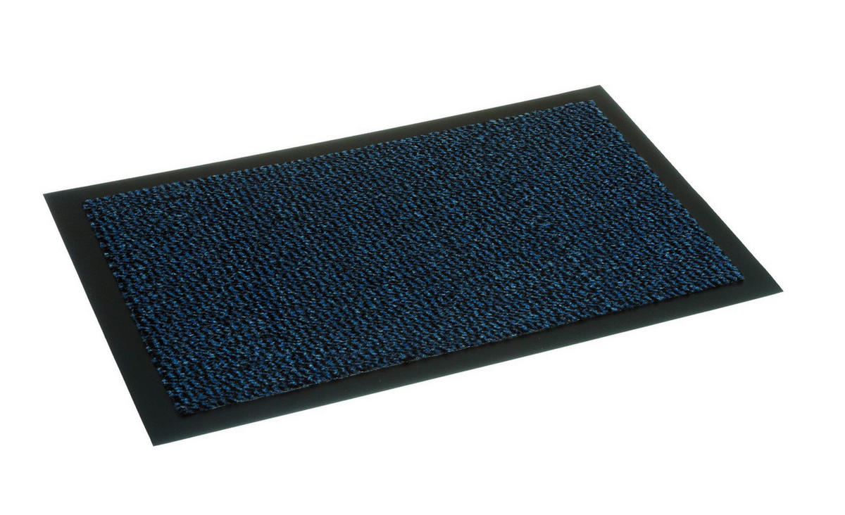 FUßMATTE  60/40 cm  Blau  - Blau, Basics, Kunststoff (60/40cm) - Esposa