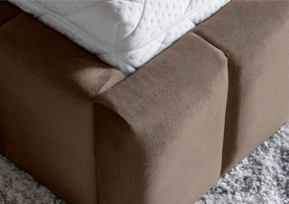 POLSTERBETT 160/200 cm, Lattenrost, Bettkasten,  - Schwarz/Weiß, MODERN, Holz/Kunststoff (160/200cm) - MID.YOU