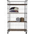REGAL in Naturfarben, Silberfarben - Silberfarben/Naturfarben, Design, Holz/Metall (94 158,5 41cm) - Ambia Home REGAL in Naturfarben, Silberfarben - Silberfarben/Naturfarben, Design, Holz/Metall (94 158,5 41cm) - Ambia Home