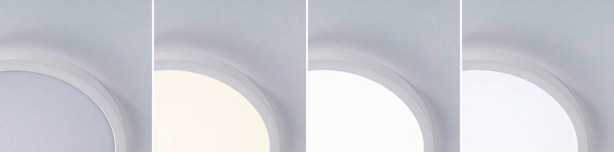LED-DECKENLEUCHTE Alya 30,0/2,8 cm   - Weiß, Basics, Kunststoff (30,0/2,8cm) - Paulmann