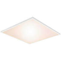 LED PANEL, 30/30/4,5 cm - bílá, Konvenční, kov/plast (30/30/4,5cm) - Novel