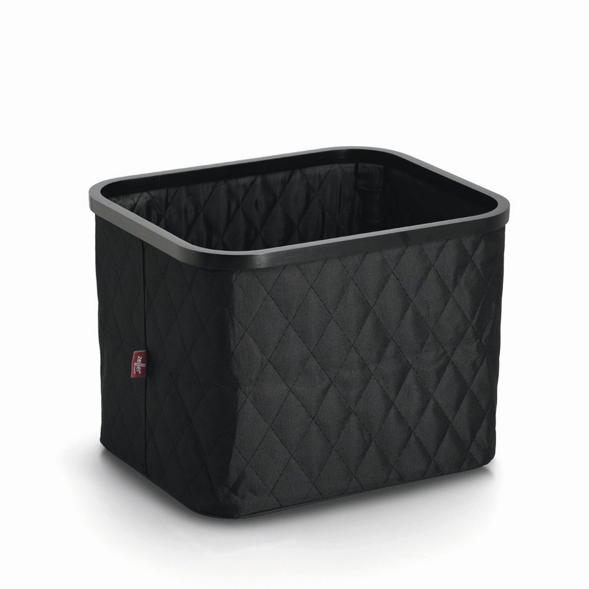 KORBSET  - Schwarz, Basics, Textil (40/40/30cm) - Zeller Present