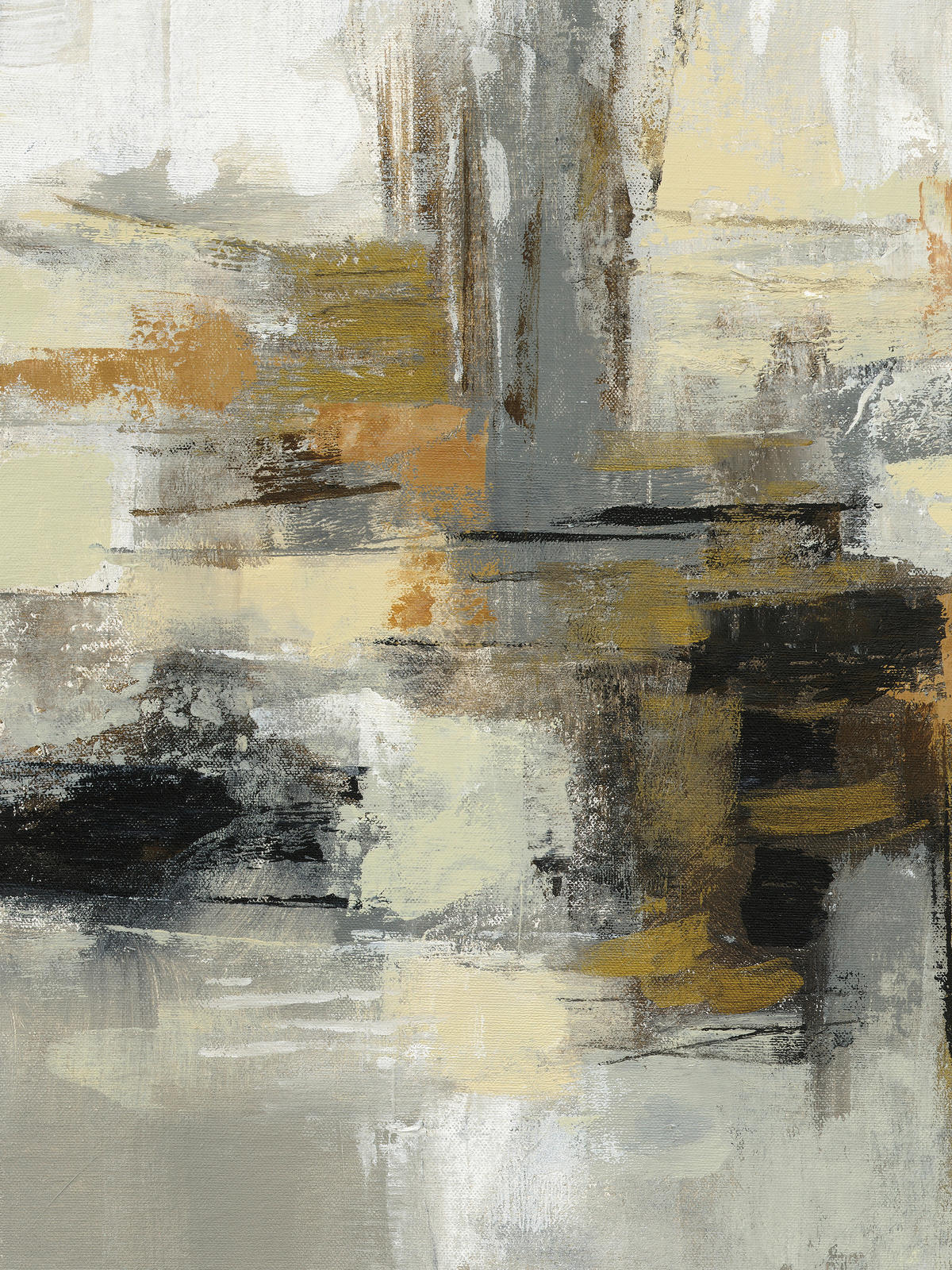 LEINWANDBILD Abstraktes 30/40 cm  - Multicolor, Basics, Holz/Papier (30/40cm) - Euroart