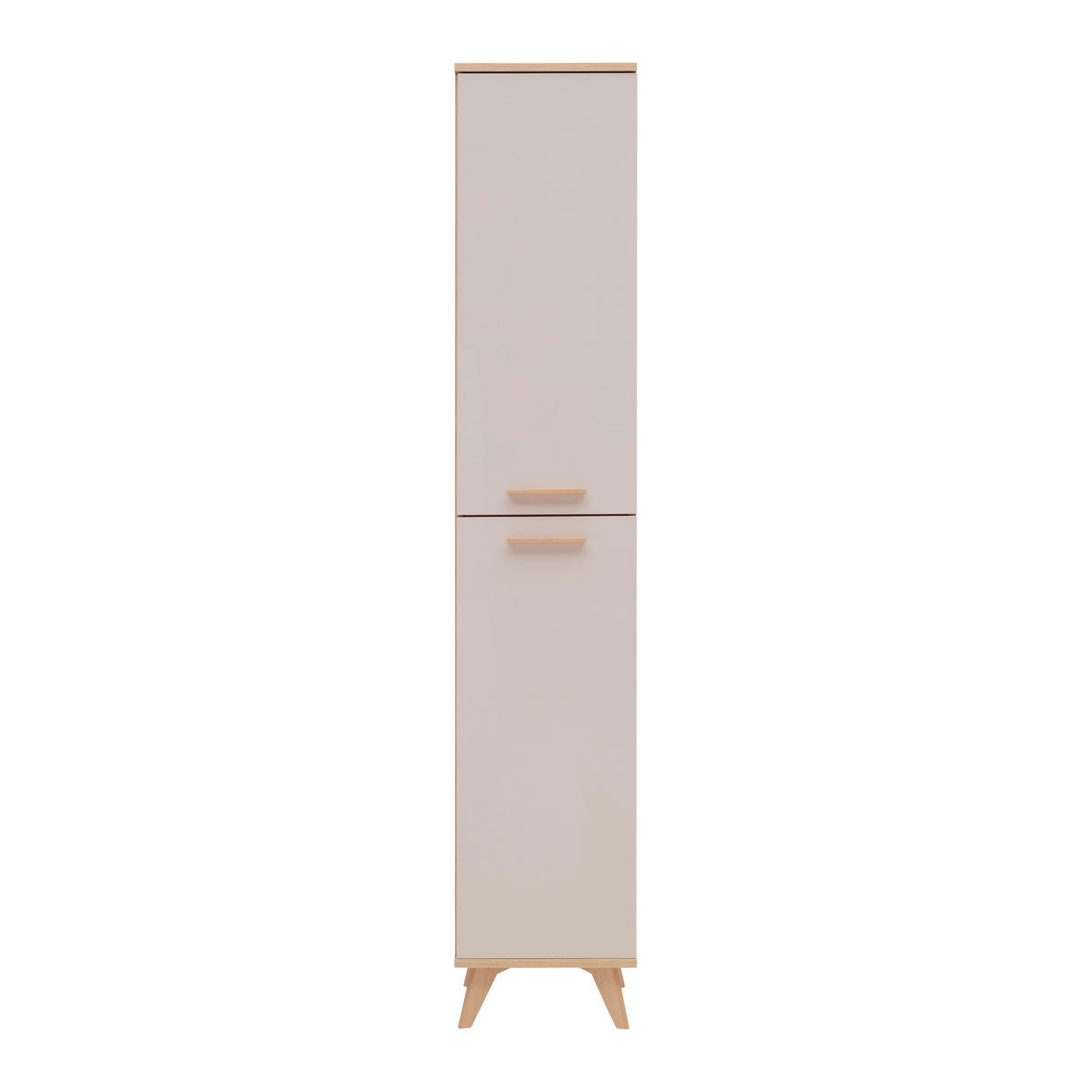 HÖGSKÅP  - kashmir/ekfärgad, Modern, trämaterial/plast (35/185/35cm) - Best Price