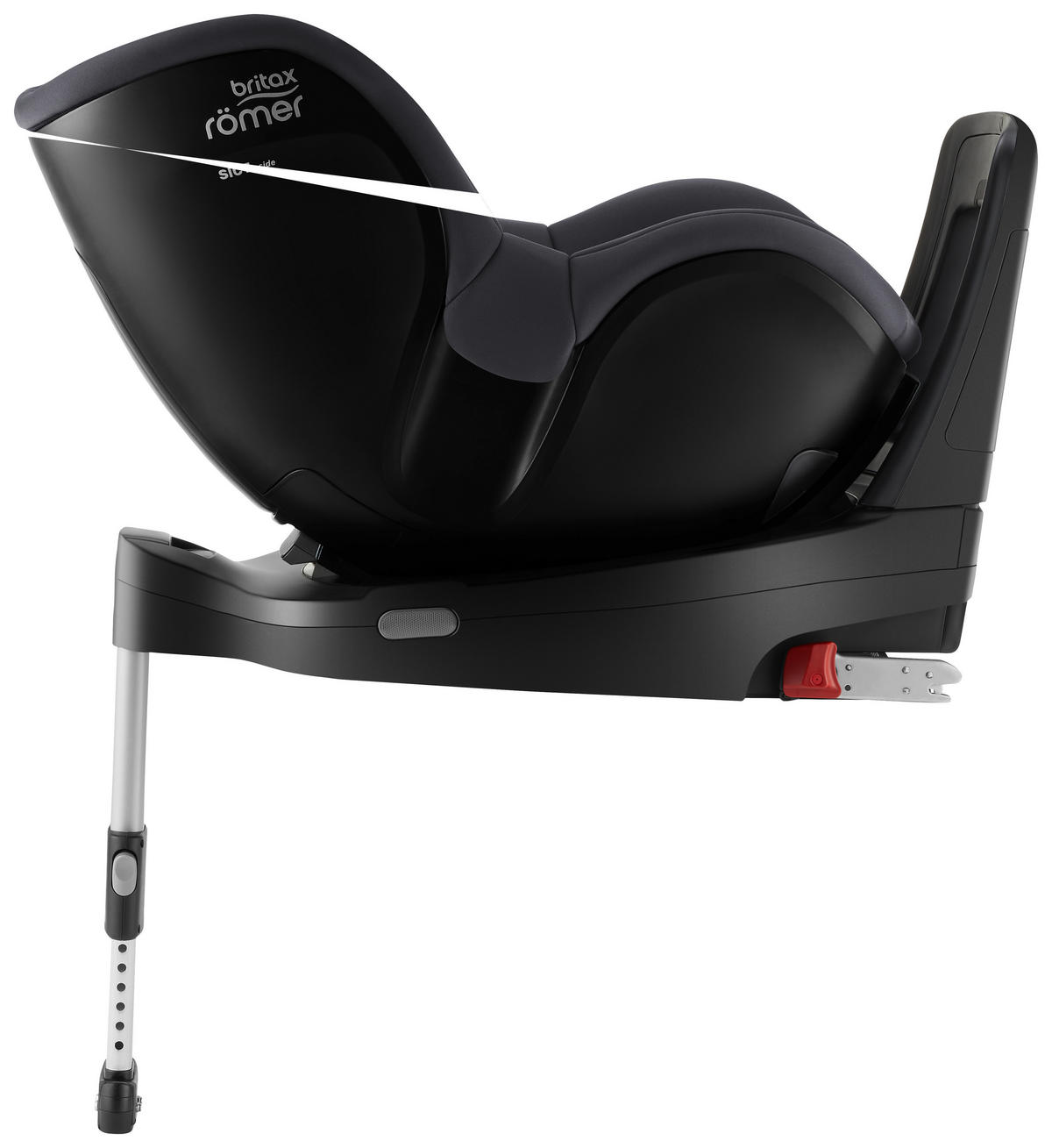 REBOARDER-KINDERSITZ DUALFIX PRO M  - Dunkelgrau/Grau, Basics (44/48/74cm) - Britax Römer