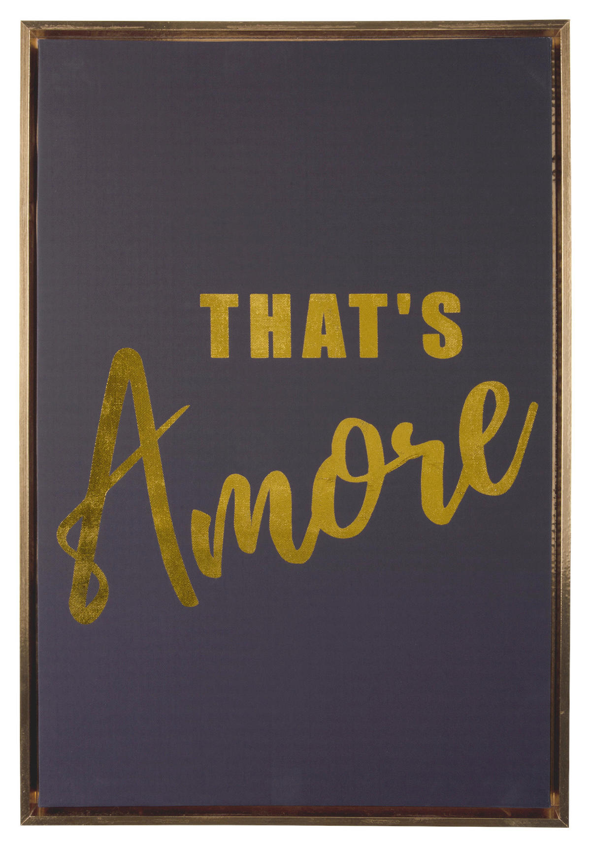 KUNSTDRUCK 40/60/3,2 cm  - Schwarz, Basics, Holzwerkstoff/Textil (40/60/3,2cm) - Present Time