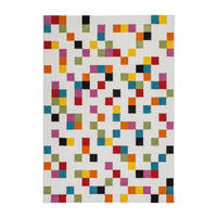 SÍKSZÖVÖTT SZŐNYEG   - többszínű, Basics, textil (120/170cm) - Kayoom