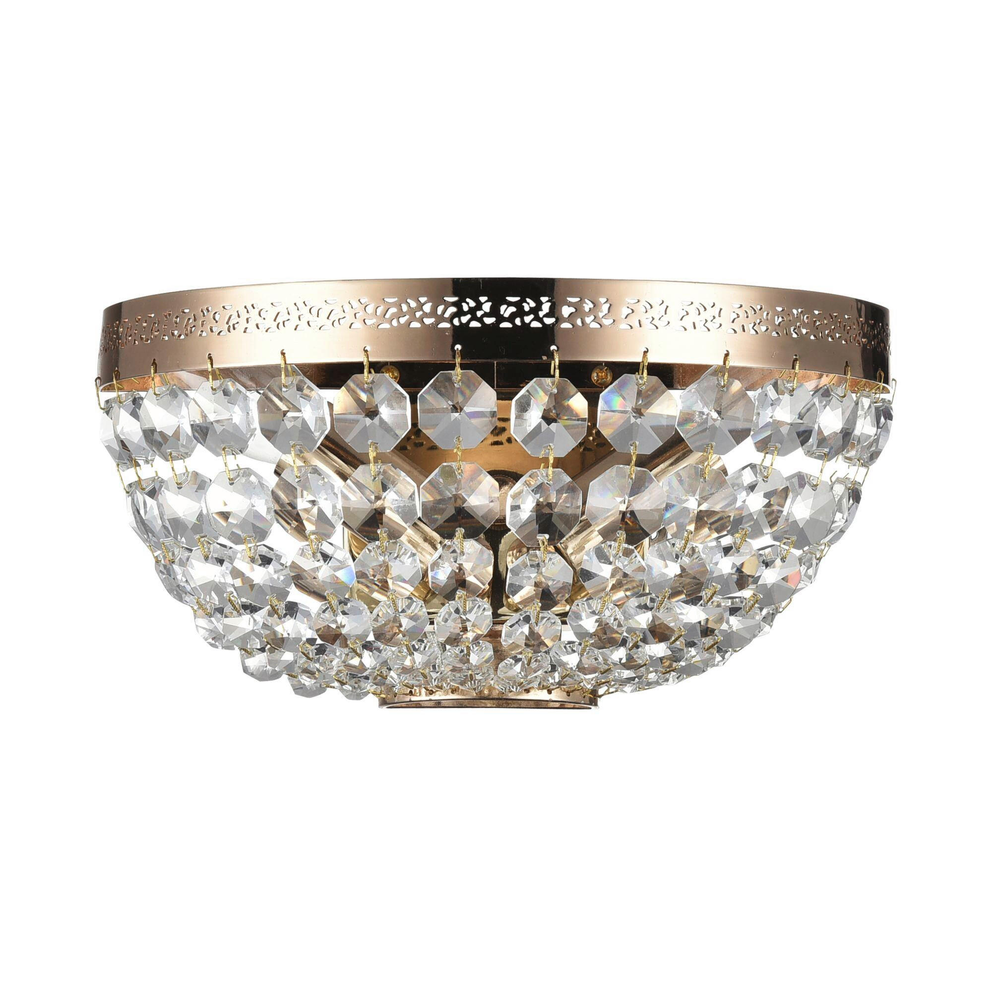 VÄGGLAMPA Royal Classic   - guldfärgad, Trend, metall (12,8/25/13cm) - MAYTONI