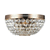 WANDLEUCHTE - Goldfarben, Trend, Metall (12,8/25/13cm) - MAYTONI