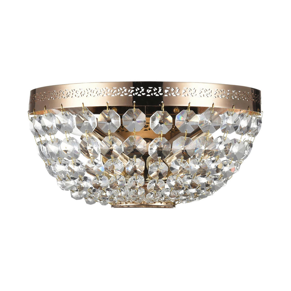 WANDLEUCHTE - Goldfarben, Trend, Metall (12,8/25/13cm) - MAYTONI