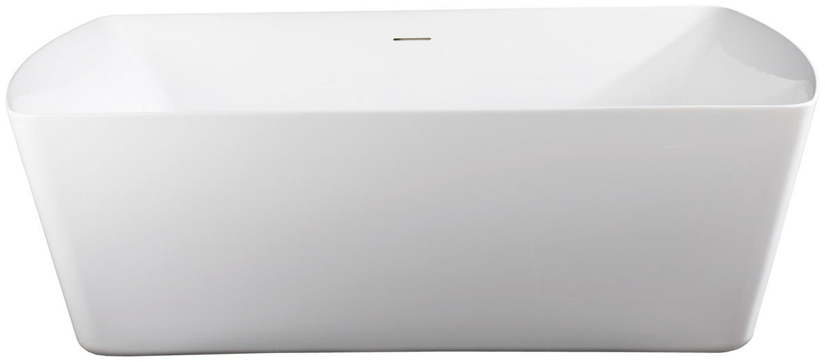 BADEWANNE freistehend  180/85/61,5 cm  - Weiß, MODERN, Kunststoff (180/85/61,5cm)