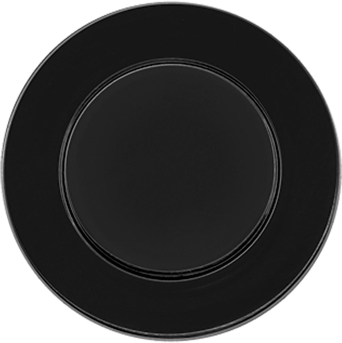 ZUGKNOPF 105051  - Schwarz, Basics, Metall (11,4+3,5cm) - HKT