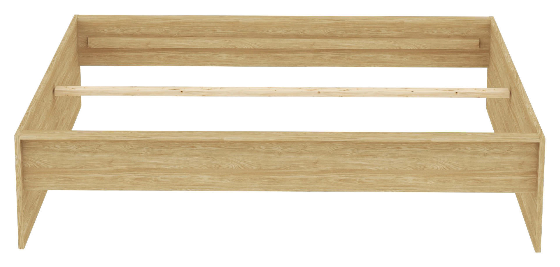 POSTEĽNÝ RÁM, 180/200 cm - farba duba, Konventionell, kompozitné drevo (180/200cm) - Hom`in