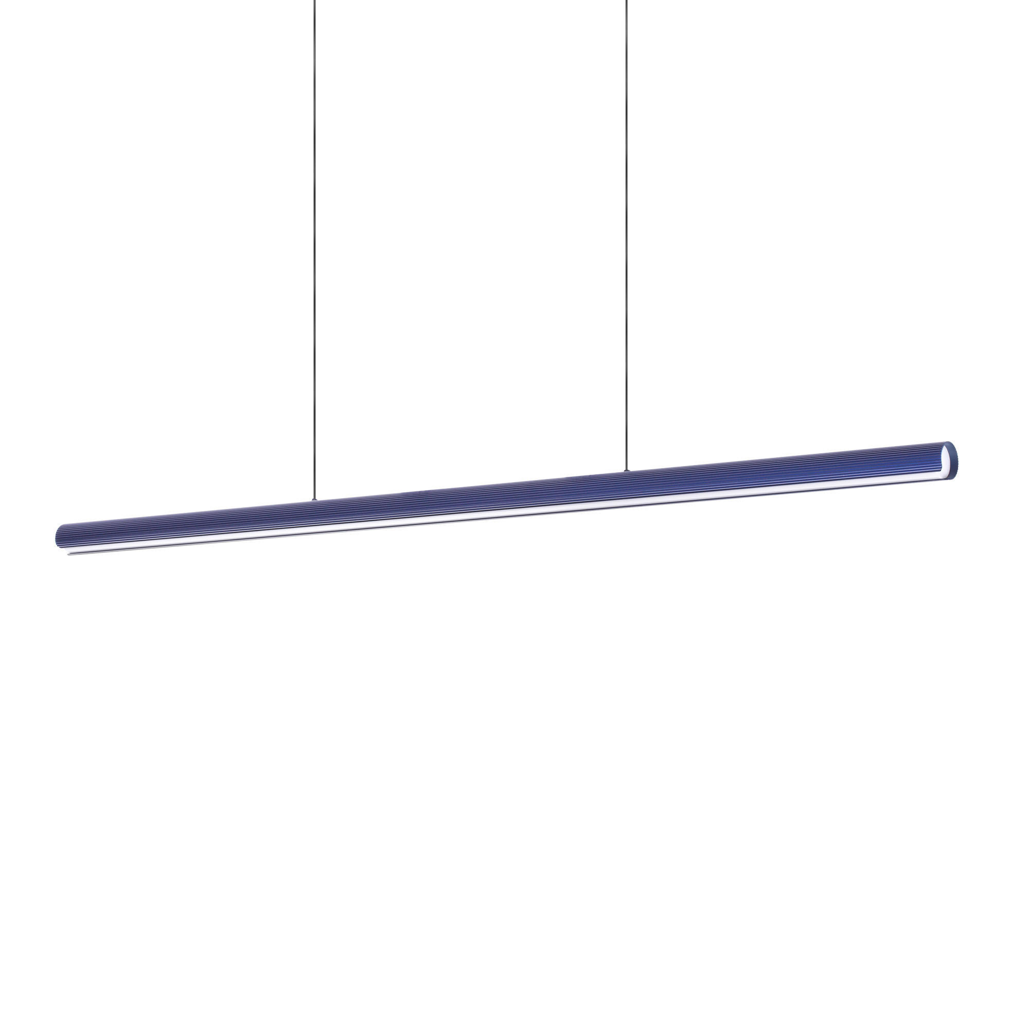 HÄNGELEUCHTE 140/4,5/38 - 218,5 cm  - Blau, Design, Metall (140/4,5/38 - 218,5cm) - Ideal Lux