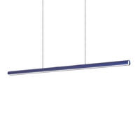 HÄNGELEUCHTE 140/4,5/38 - 218,5 cm  - Blau, Design, Metall (140/4,5/38 - 218,5cm) - Ideal Lux