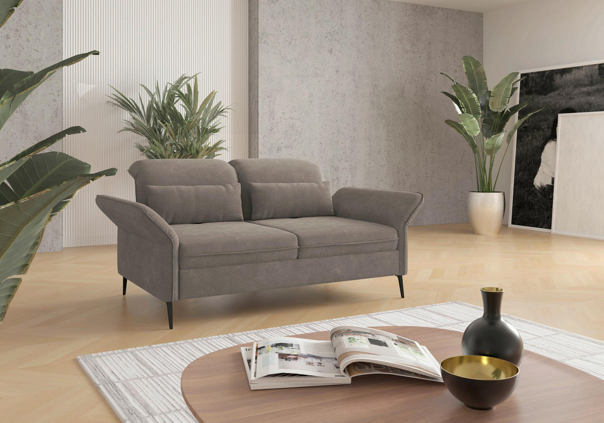NIERENKISSEN  - Schlammfarben, Konventionell, Textil (65/25cm) - Sit & More