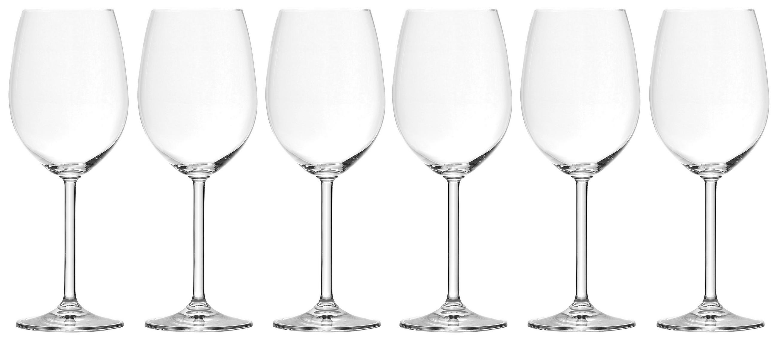 GLÄSERSET Daily  6-teilig  - Klar, Basics, Glas (8,5/25cm) - Leonardo