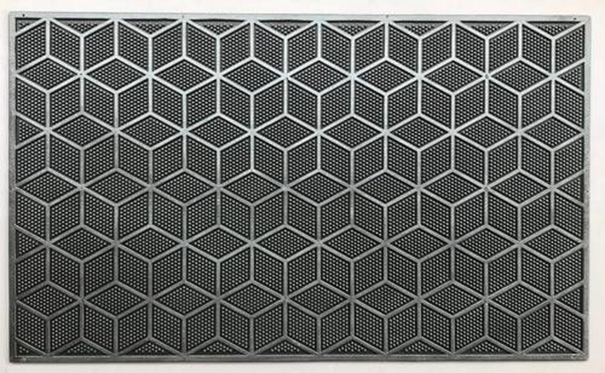 OTIRAČ ZA OBUĆU 45/75 cm   - srebrna, Prirodno, tekstil/plastika (45/75cm) - Boxxx