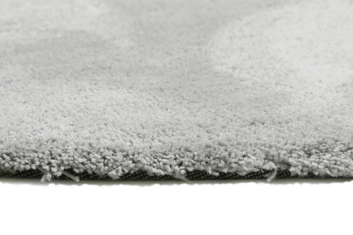 HOCHFLORTEPPICH 120 cm #relaxx Hellgrau rund  - Hellgrau, KONVENTIONELL, Textil (120cm) - Esprit