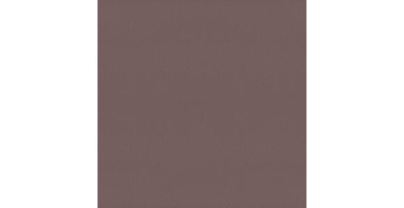 ECKSOFA in Echtleder Altrosa 165/313 cm - Beige/Schwarz, Design, Leder/Metall (165/313cm) - Emilio Belluti