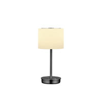 LED-TISCHLEUCHTE ABBY 15/34 cm   - Anthrazit, Design, Metall (15/34cm) - Hell