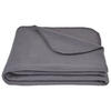 PĂTURĂ DIN FLEECE 125/150 cm  - gri, Basics, textil (125/150cm) - Boxxx