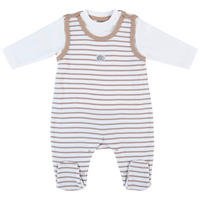 BABYBEKLEIDUNGSSET - Beige/Weiß, Basics, Textil (62null) - Avelia