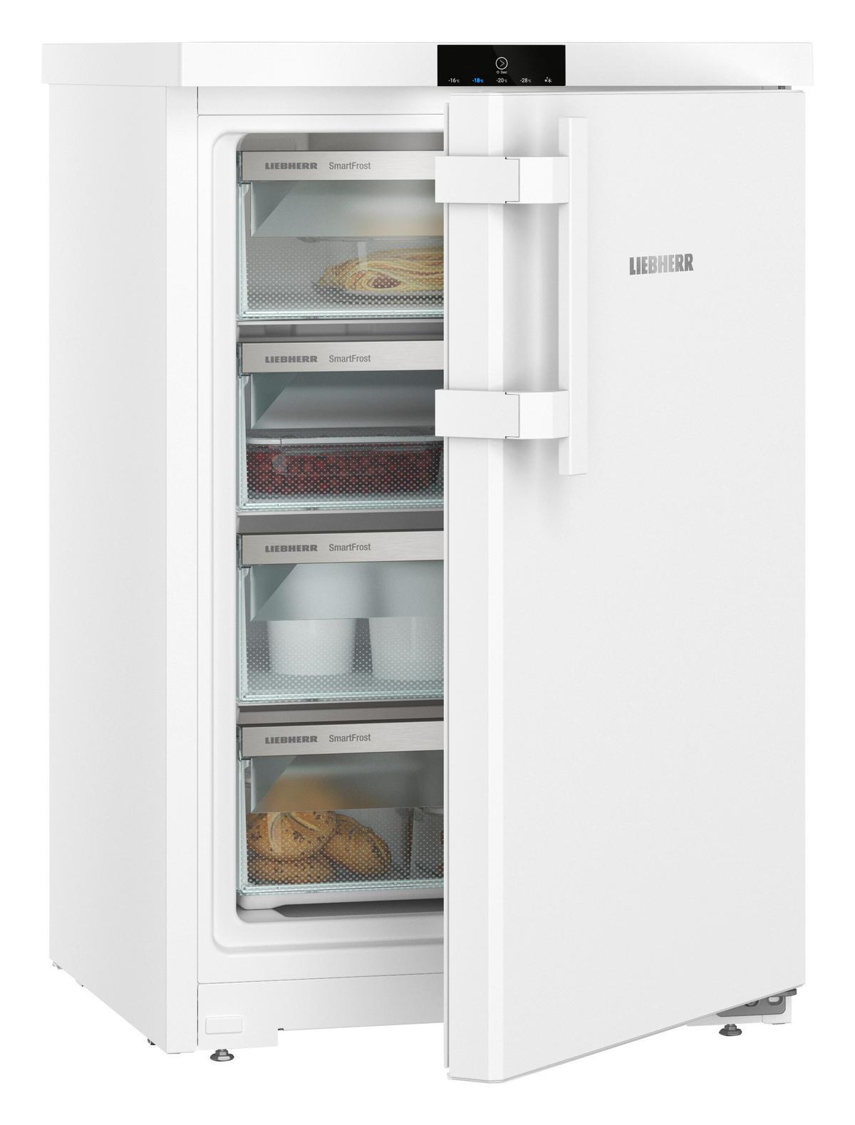 GEFRIERSCHRANK FC1404  - Weiß, Basics, Metall (55/85/60,7cm) - Liebherr