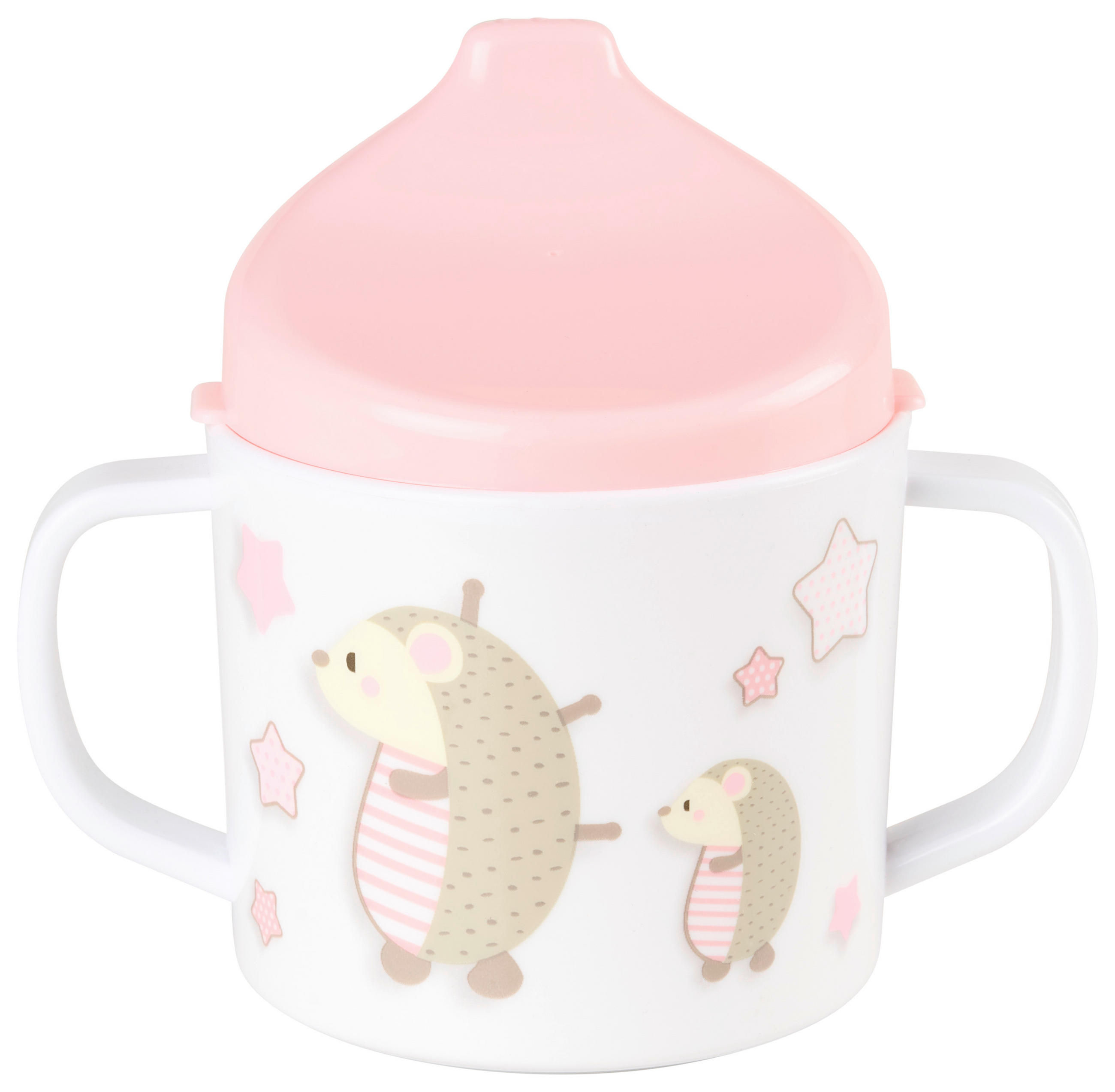 KINDERBECHER  - Weiss/Rosa, Trend, Kunststoff (7,5/10cm) - My Baby Lou